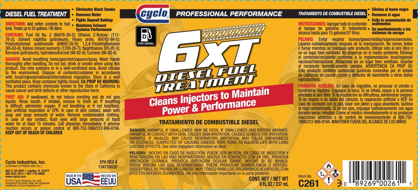 Cyclo - 6Xt Diesel Fuel Treatment