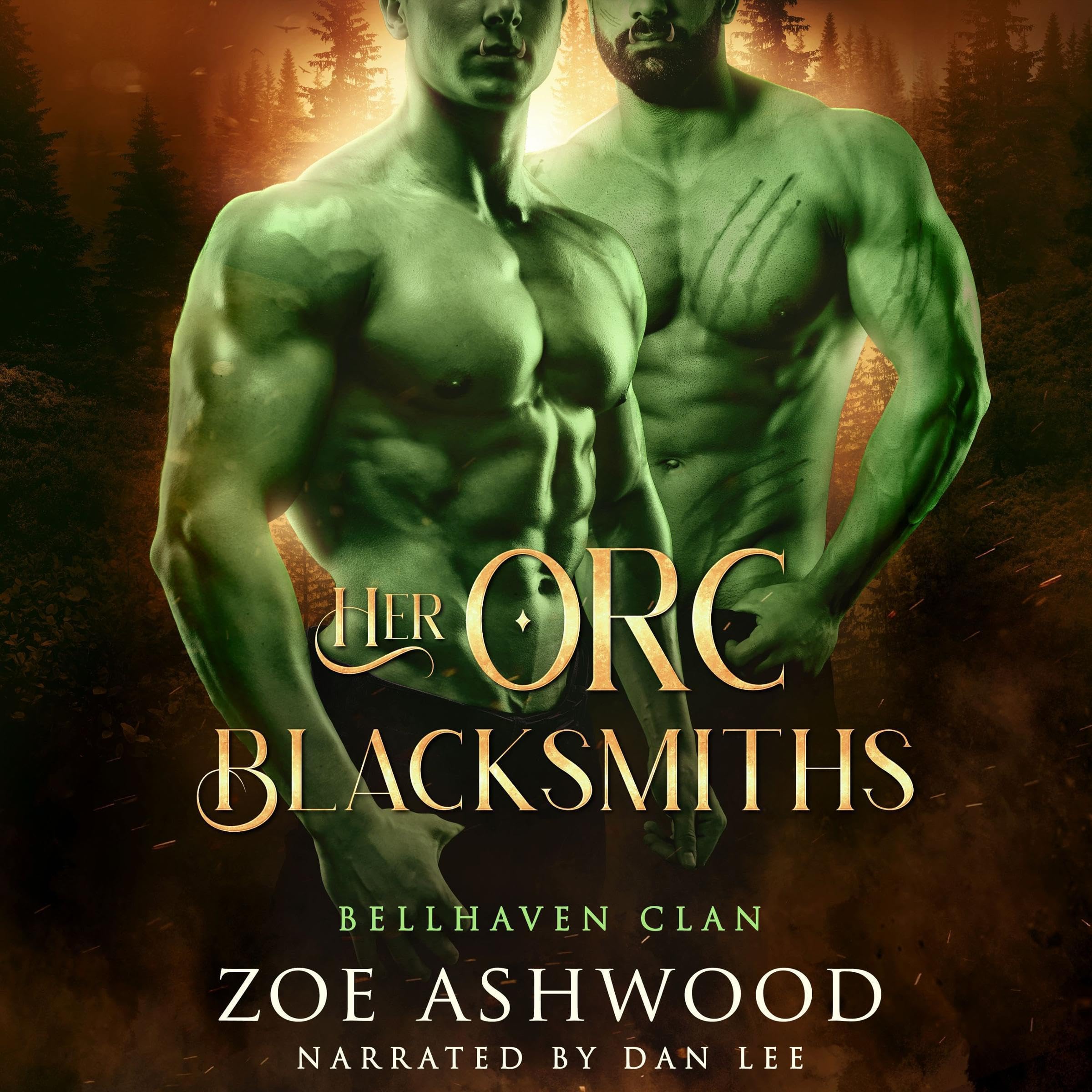 Cover art for Her Orc Blacksmiths