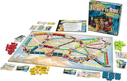 Miniatura 3 de Ticket To Ride: First Journey Juego de mesa [idioma español no garantizado].
