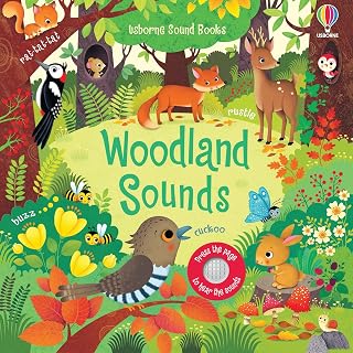 Sam Taplin Woodland Sounds: Interactive Nature Sound Book for Kids Ages 3-5 with Owl, Cuckoo & Forest Noises
