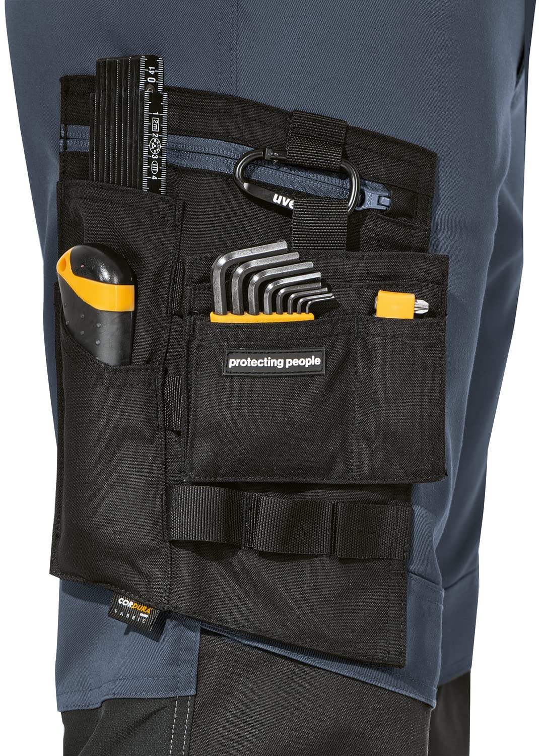Uvex Echor - Pantalones de Trabajo para Hombres con Mucho - Flexibles & robustos
