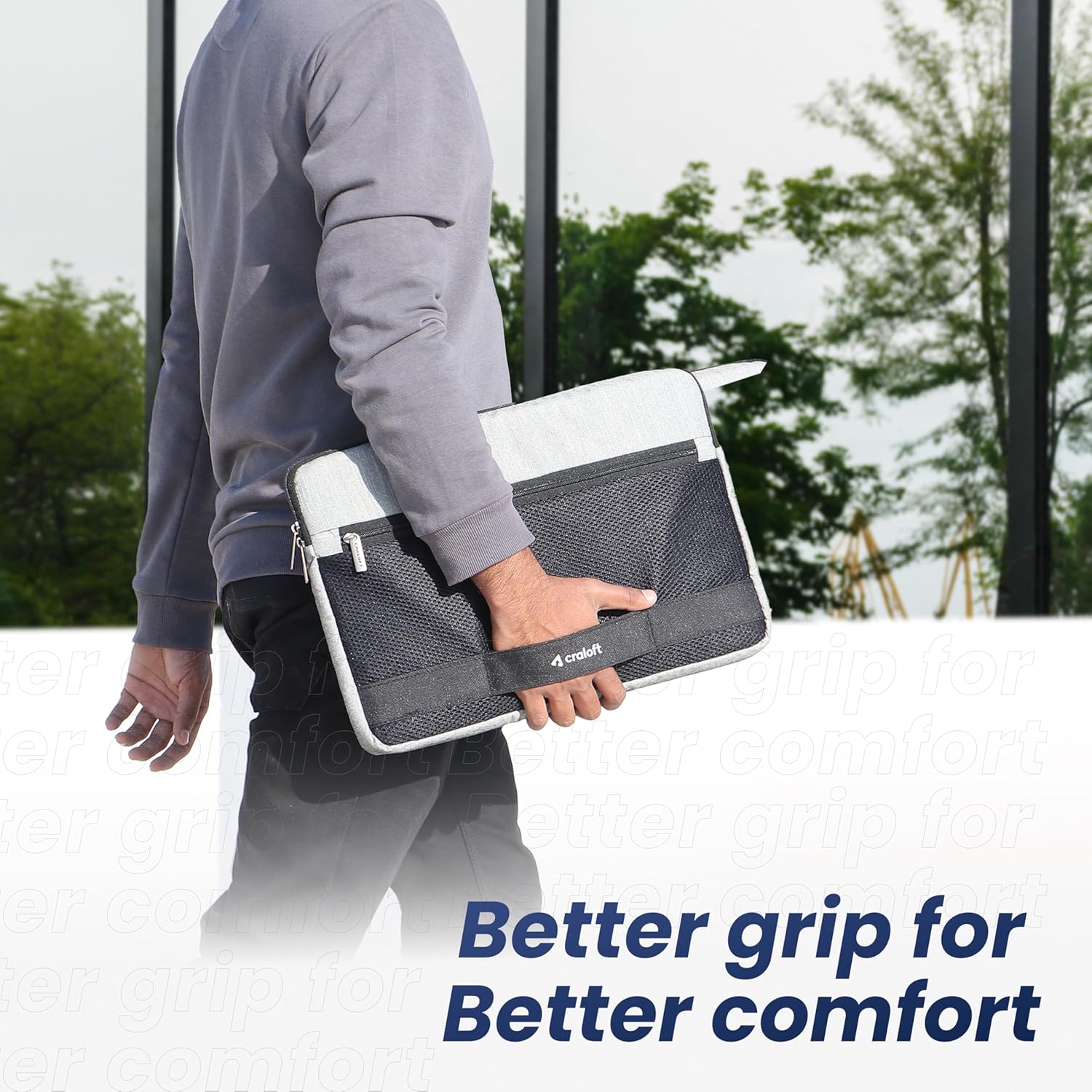 Craloft 14 Inch Portable Laptop Sleeve Cover Bag with Handle - Durable Water-Resistant Polyester Padded Case Compatible with MacBook Air M4, MacBook Pro, Dell, HP, Lenovo - Office & Travel use 28 81Wu8byOZUL. SL1500