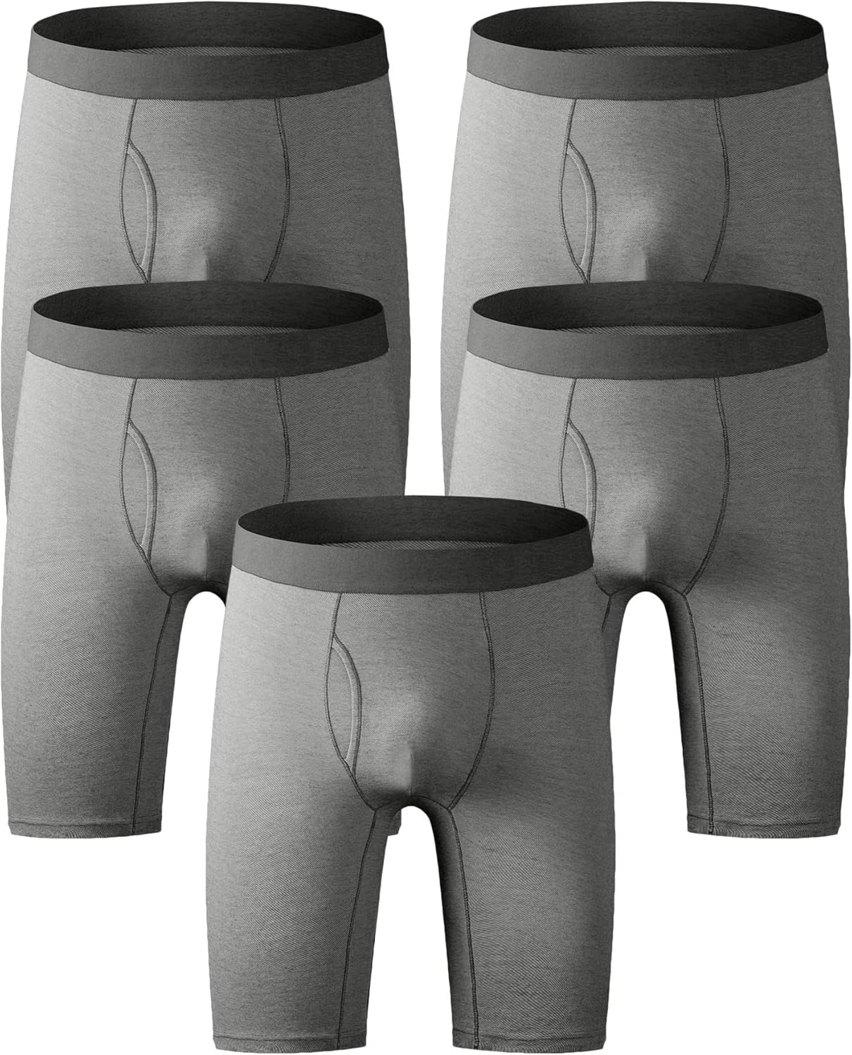 Men's Underwear – Long Leg Performance Compression Boxer Briefs ...