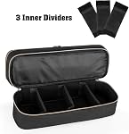 Trunab Double-Layer Card Game Case Fits Playmats | Playing Card Organizer Up to 988 Unsleeved Cards-Patented Design