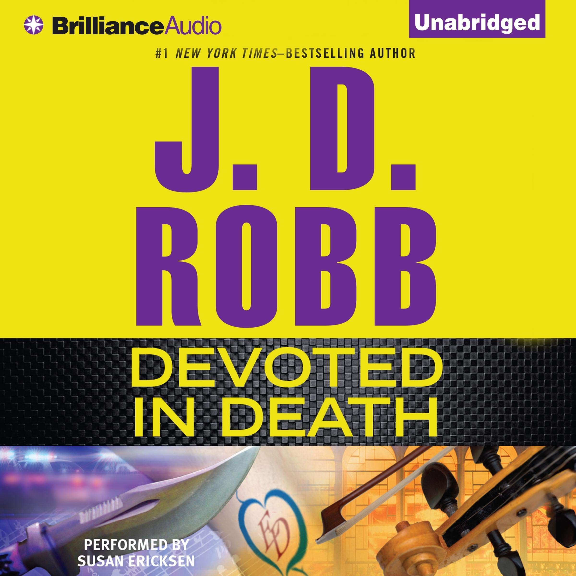 Cover art for Devoted in Death