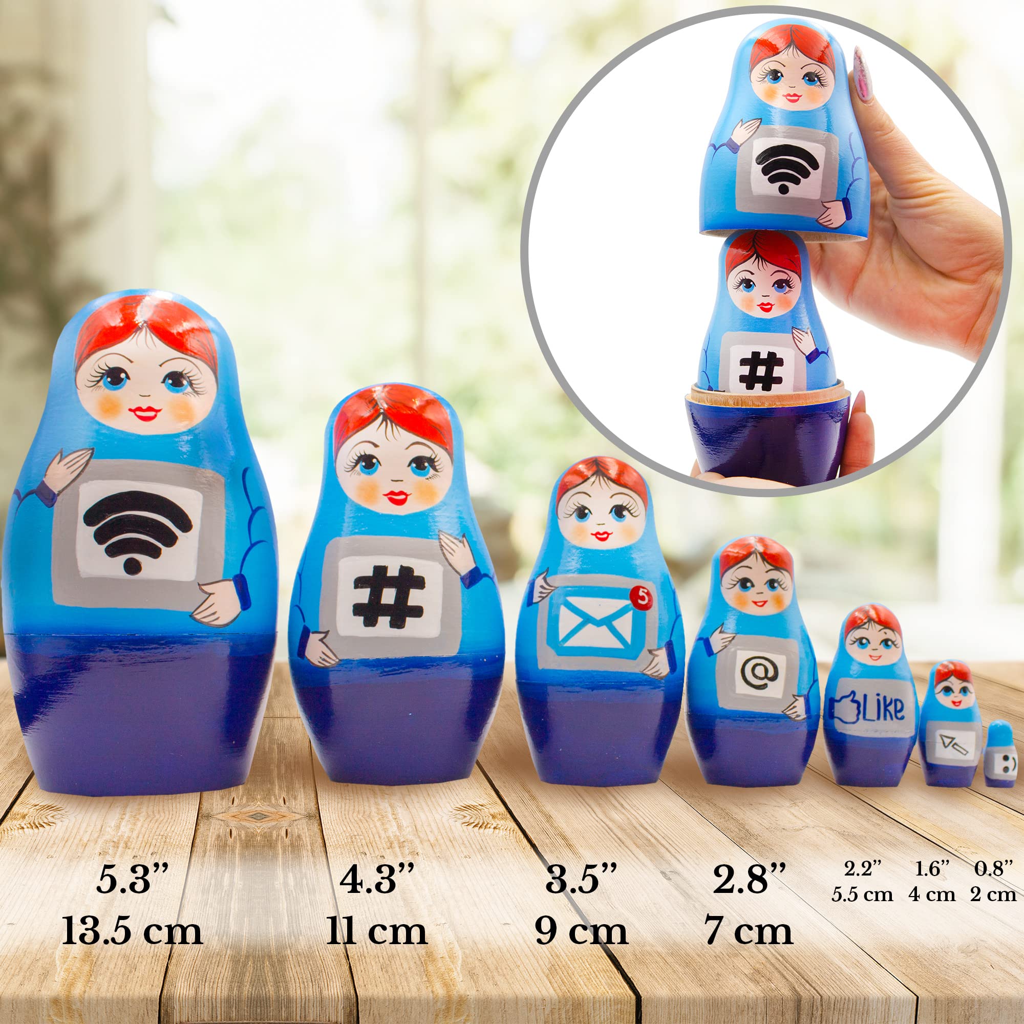 unusual russian dolls