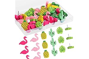 Outus Pineapple Push Pins: Cute, Decorative Tacks for Organization