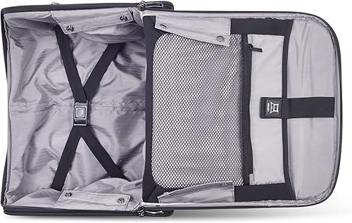 Miniatura 4 de DELSEY PARIS Helium DLX Softside - Maleta para debajo del asiento con 2 ruedas, Negro, Helium DLX Softside Equipaje Under-seater con 2 ruedas