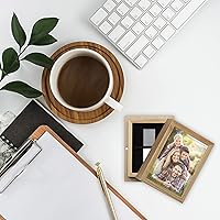 Vista 6 de Neil Enterpises Inc. Caja de madera Elite Flash Drive con foto