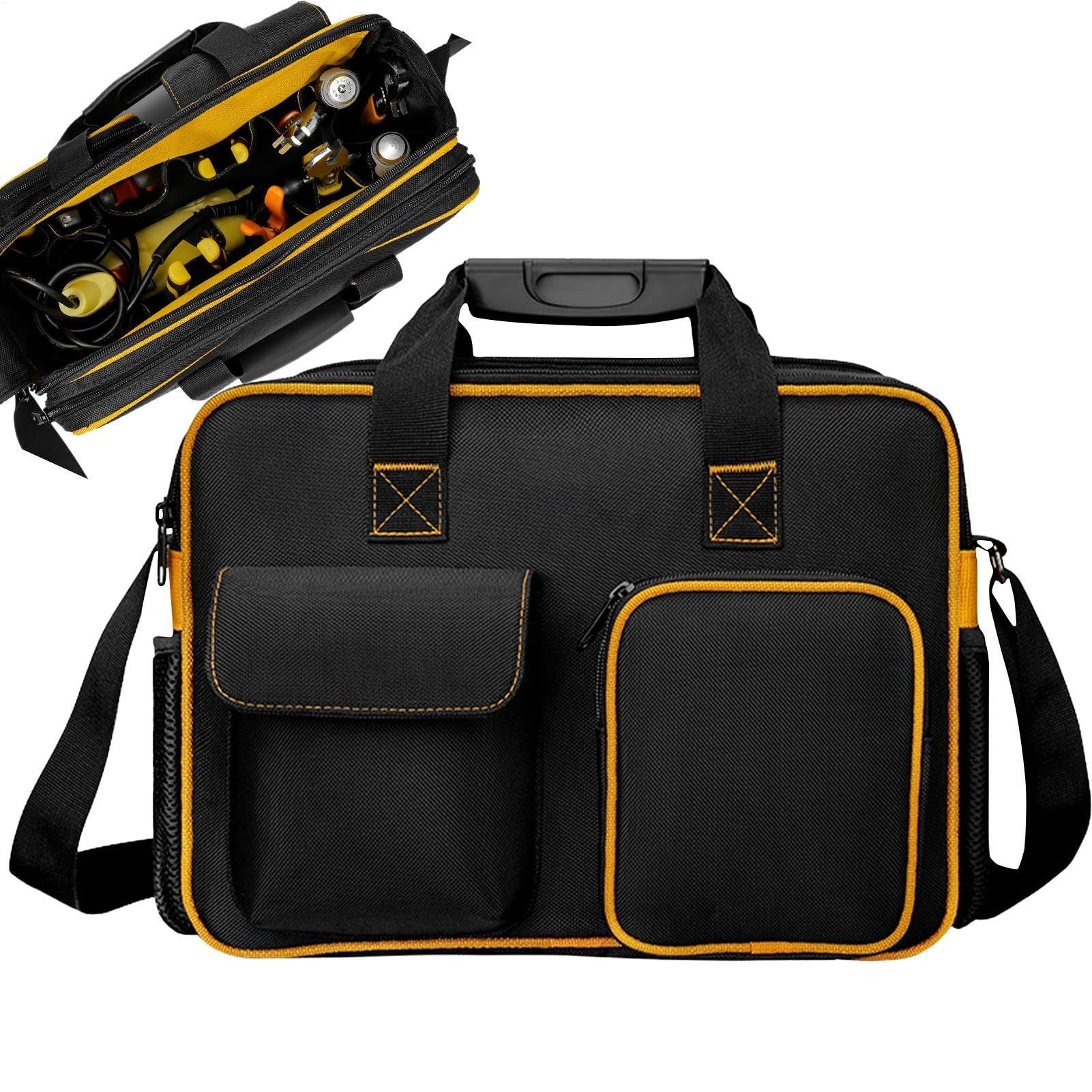 Torba na narzędzia elektryczne, Heavy-Duty Canvas Tool Tool, duża pojemność