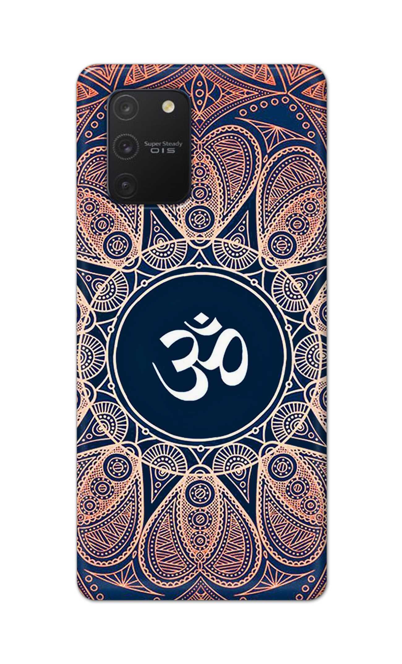 Printed Hard Back Case Cover for Samsung Galaxy S10 Lite Back Cover (Classical Devine Om) -030325(FC)