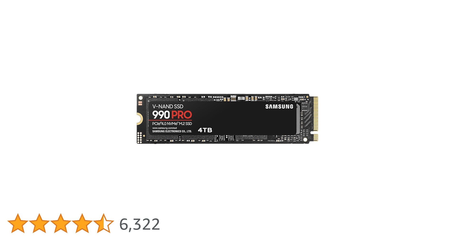 Amazon | SAMSUNG 990 PRO SSD 4TB PCIe 4.0 M.2 2280 内蔵ソリッド