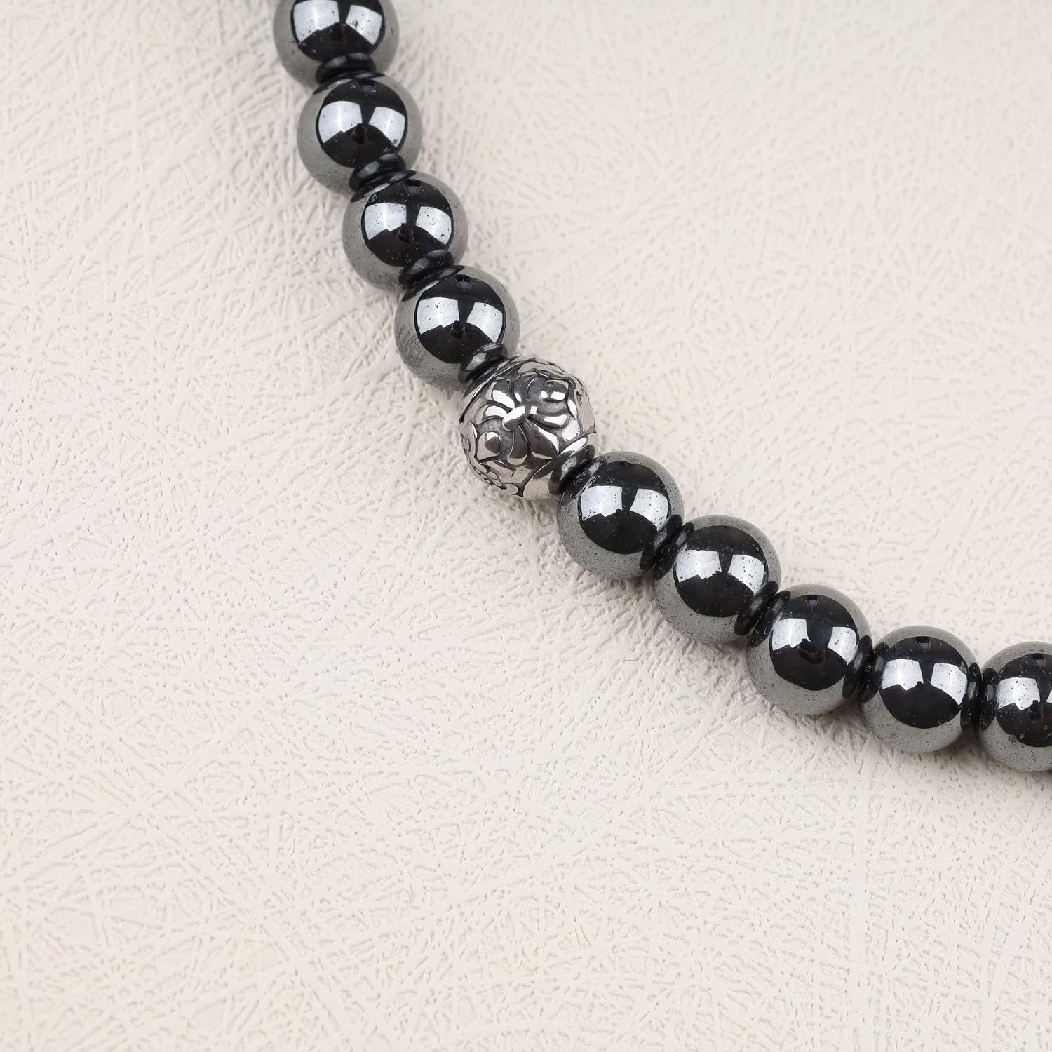 GAVU 8mm Semi-Precious Gemstone Beaded Necklace for Men, Healing Crystal Necklaces for Men - Image 4