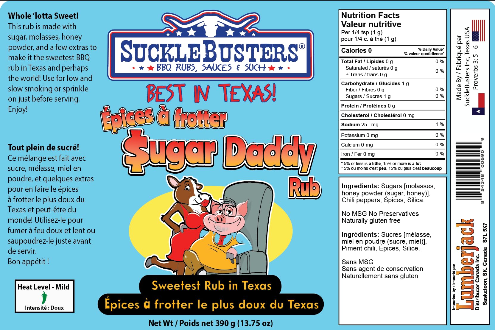 Sugar Daddy BBQ Rub