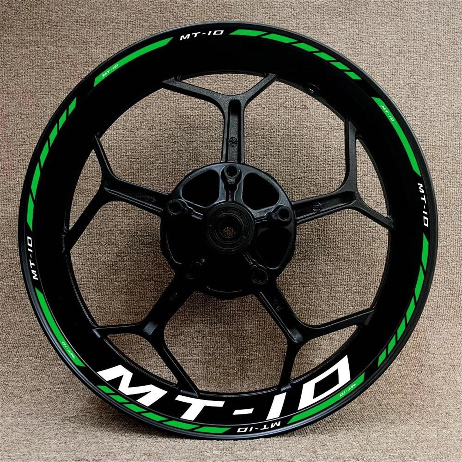 Stickers Motorcycle Stickers Reflective Wheel Rim for MT-10 MT10(Style 24)