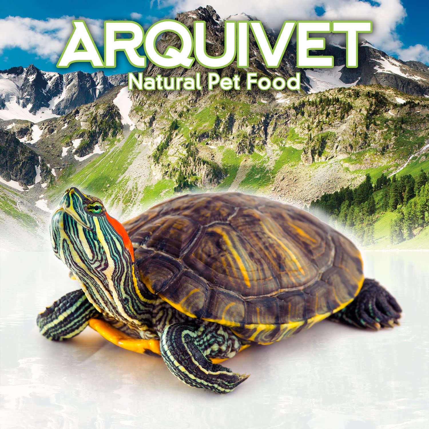 ARQUIVET Gammarus sticks 7.500 ml- Turtle Food Sticks - Natural Food for Aquatic Turtles - Full Food for Water Turtles - 780 gr