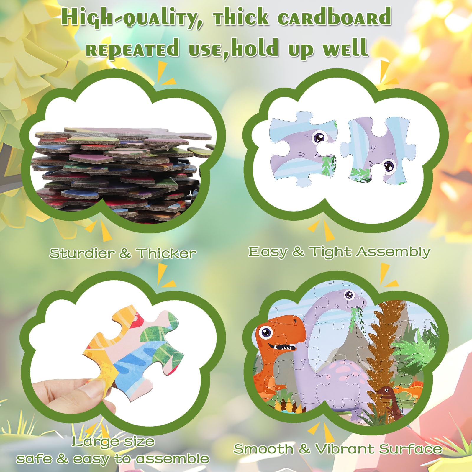 Dinosaur Puzzle, Spinosaurus, Puzzle For Kids, Jigsaw Puzzle Box