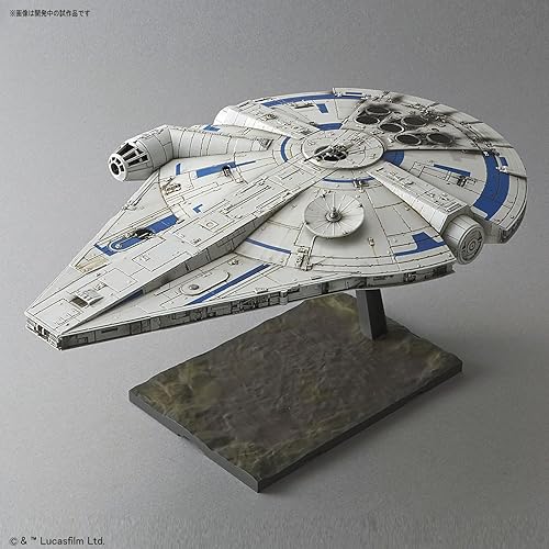 Miniatura 10 de Bandai Hobby Star Wars 1144 Modelo de plástico Millennium Falcon (Lando Calrissian Ver.) "Solo Una historia de Star Wars"