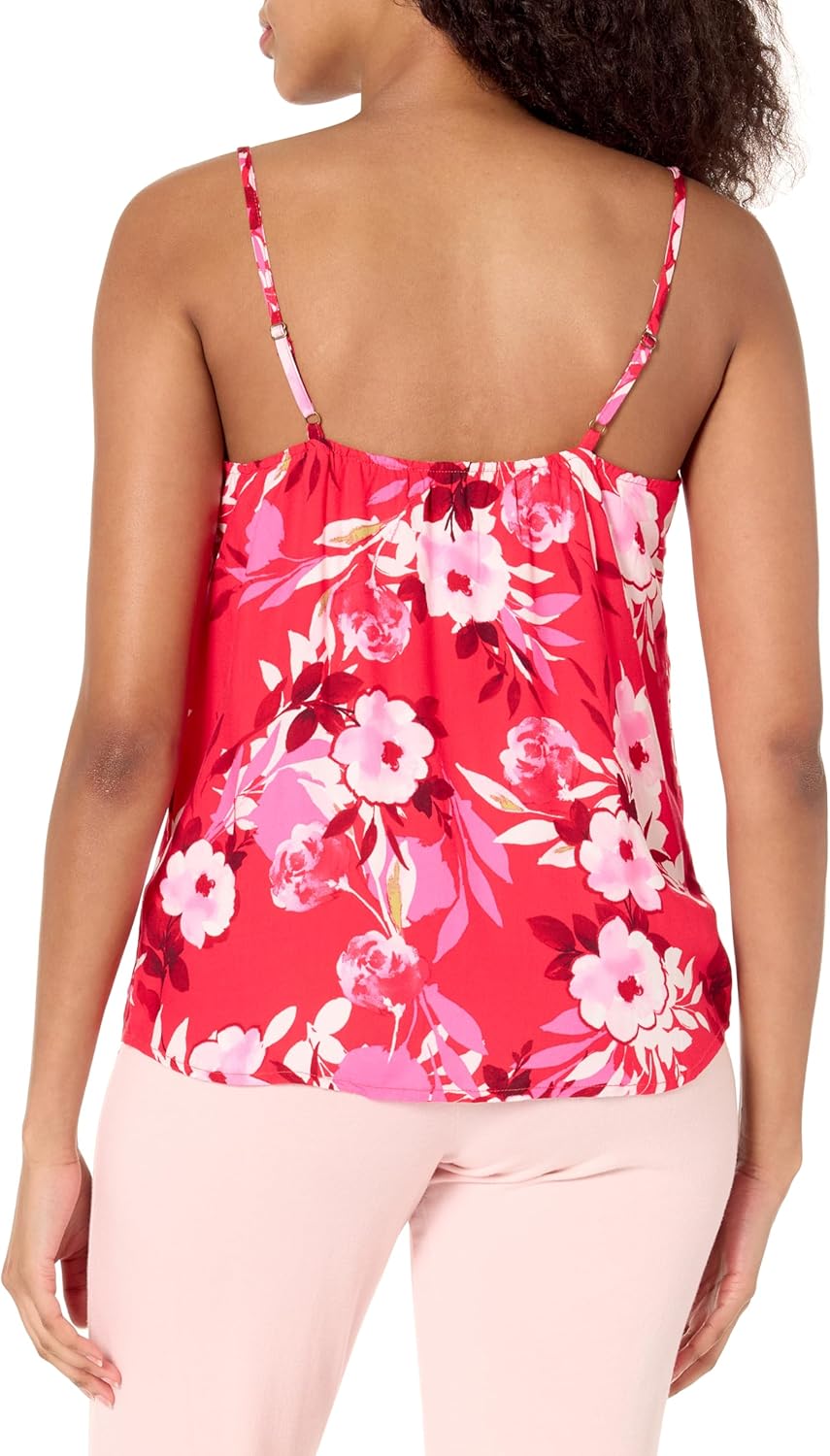 PJ Salvage Womens Loungewear Watercolor Bloom Cami - Image 2