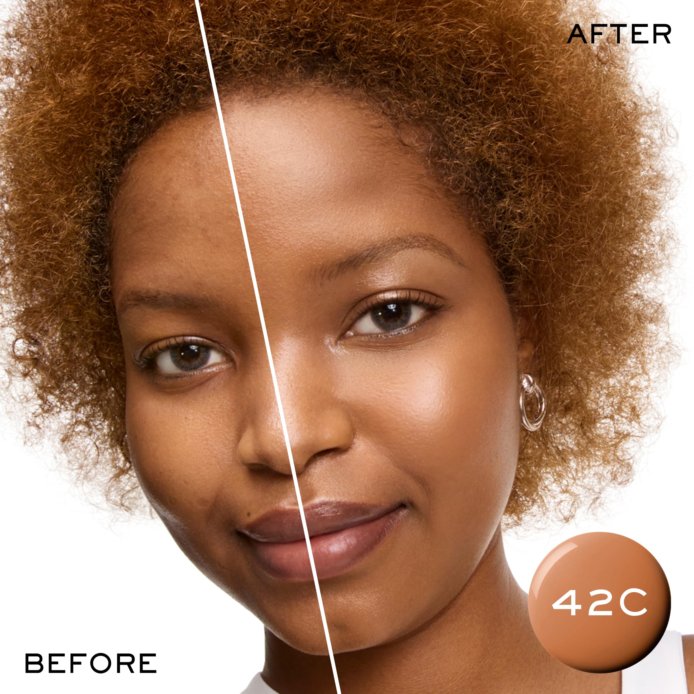 LANCOME Idole Skin 3 Serum Supertint No.42C (30 ml), 42C: Medium Deep Skin with Cool Undertones, 30 ml (Pack of 1) - Image 3