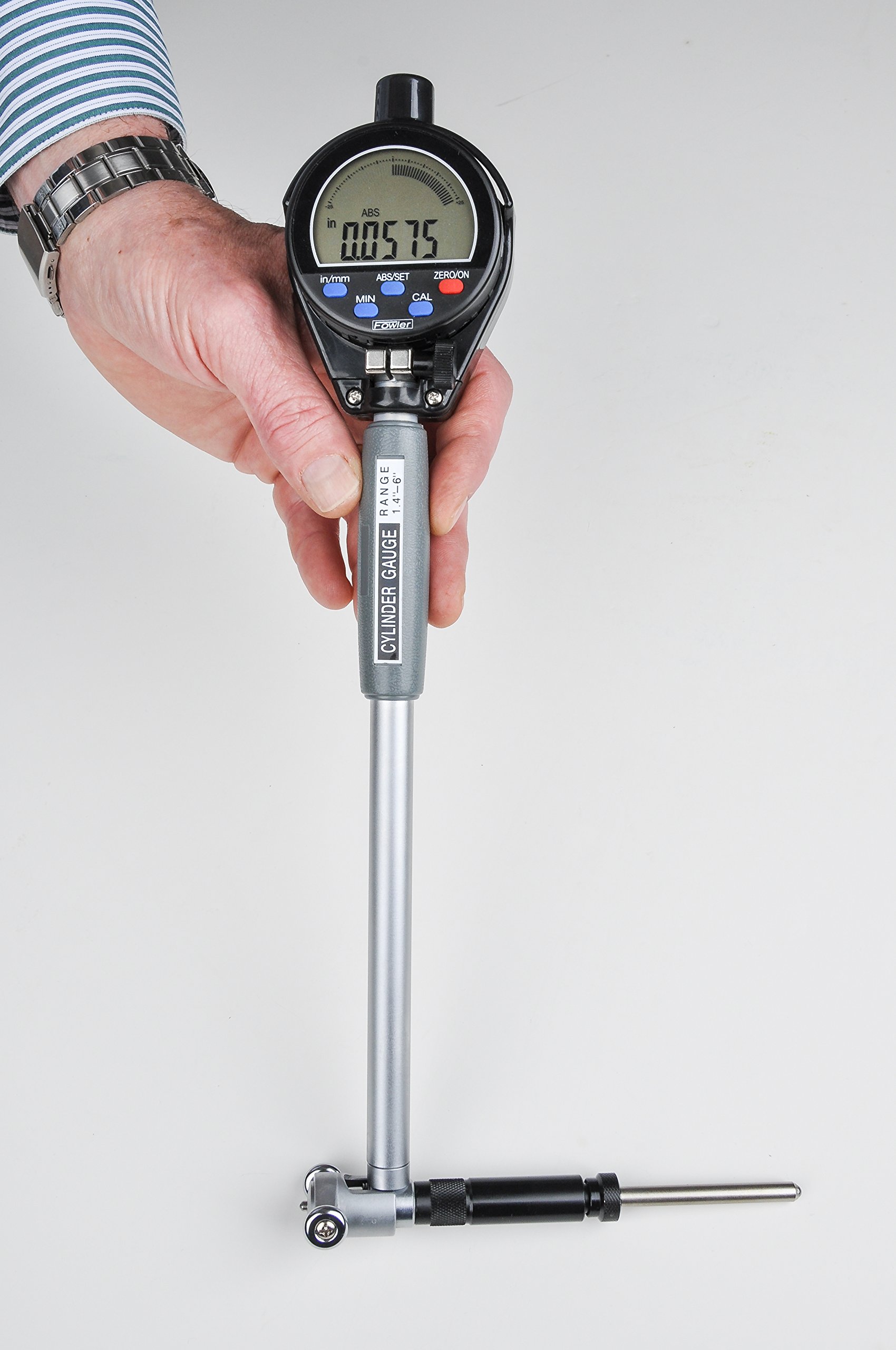 Fowler 546464010 Electronic Dial Bore Gage Set with 1.46"/35150mm