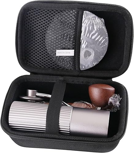 Estuche de transporte rígido de EVA compatible con Timemmore Chestnut C2/C3 caja de almacenamiento manual para molinillo de café.