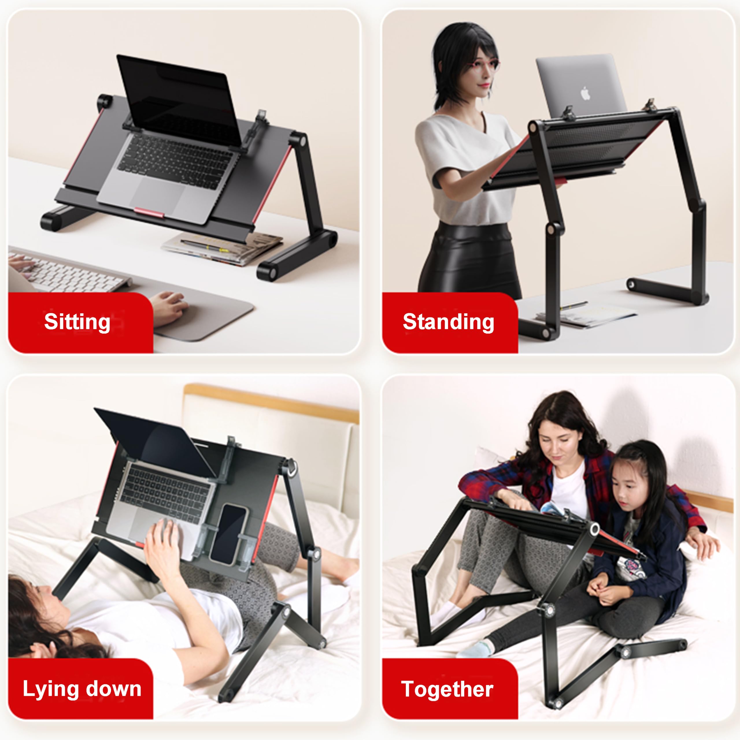 折り畳み　ノートパソコン　ベッドサイド　机　デスク Amazon.co.jp: 折りたたみ式ノートパソコンデスクとベッドテーブル