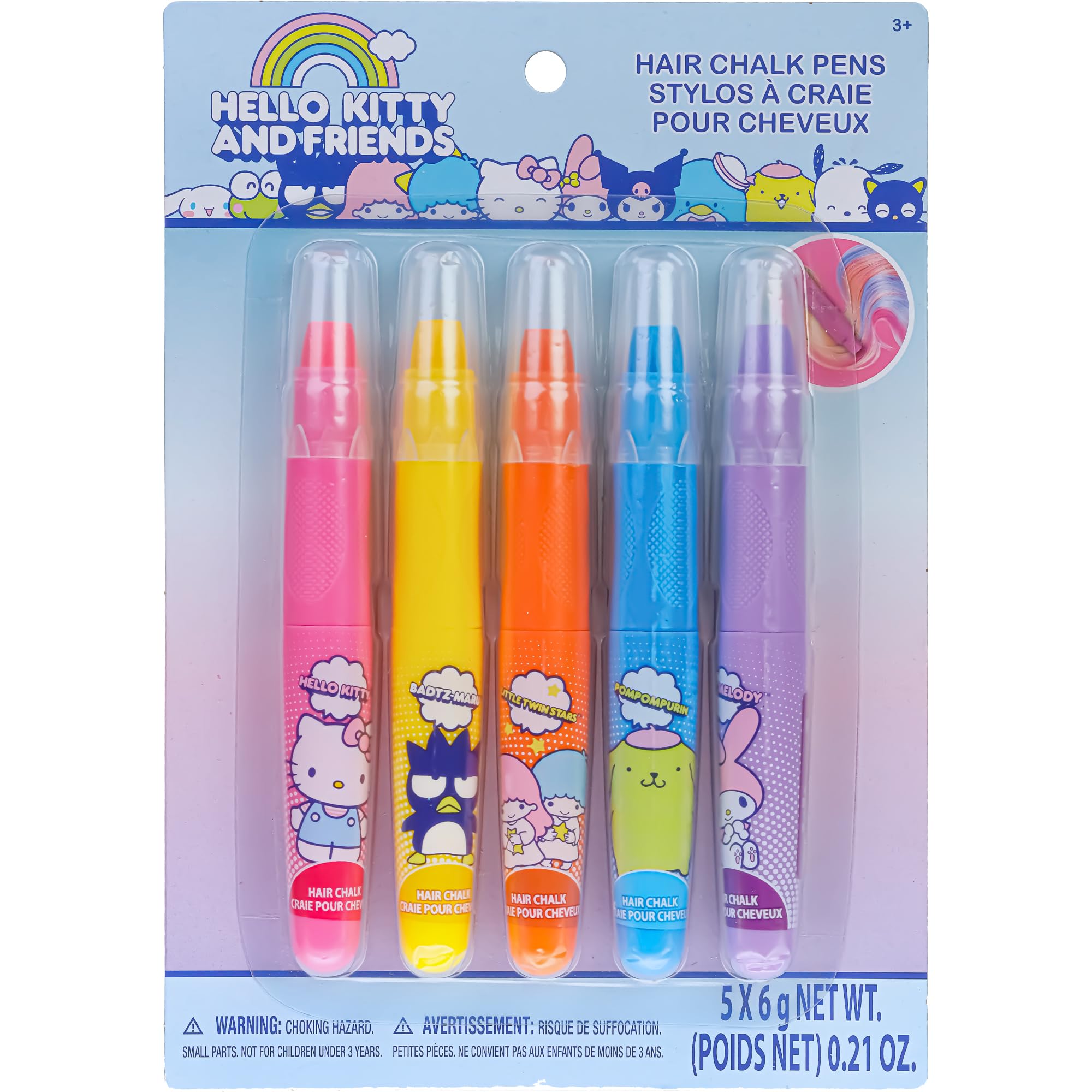 Amazon.com: Hello Kitty and Friends Temporary Hair Markers for