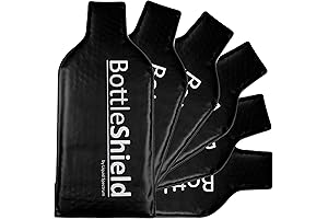 Reusable Travel Bag by Bottle Shield (6-pack) - Luggage Plastic Wrap Protector Suit