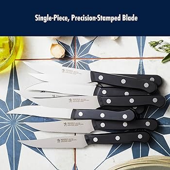 Amazon.com: HENCKELS Solution Razor-Sharp Steak Knife Set of 8