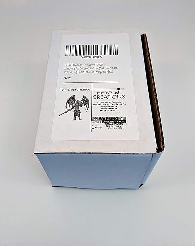 Miniatura 3 de El Nigromante - RPG de Aasimar Caído - Calabozo y Dragones - DND - Pathfinder - Señor del Anillo - Figura miniatura (gris/sin pintar)