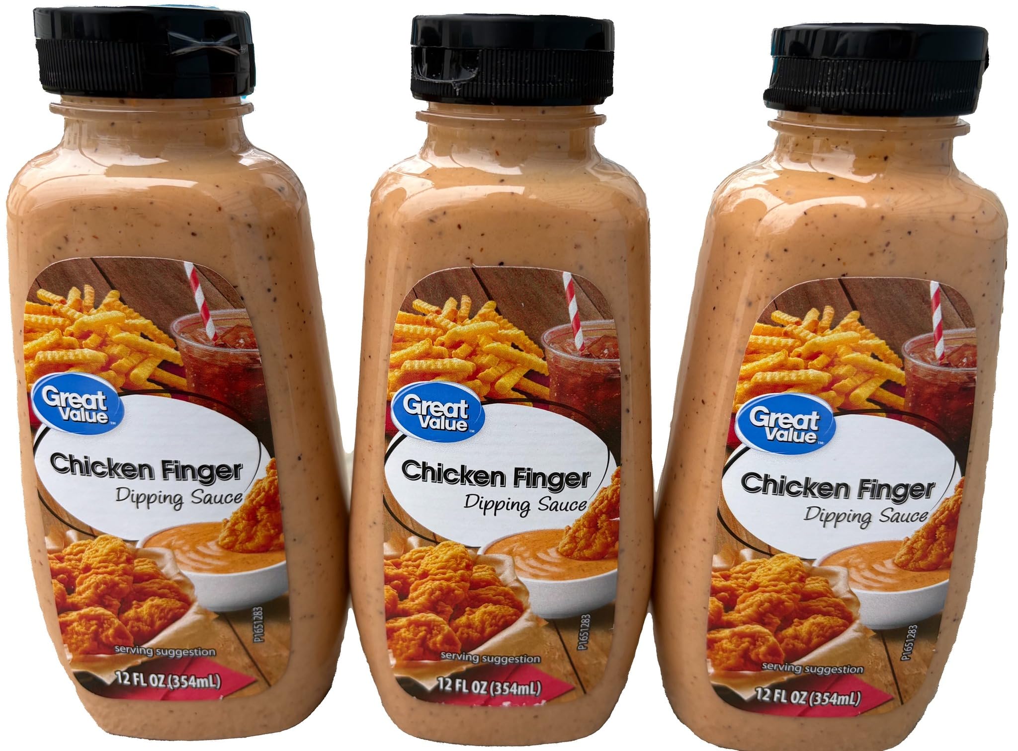 Chicken Finger Dipping Sauce, Dupe for Famous Canes Sauce, 12 fl oz Bottles 3-Pack
