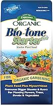 Espoma Organic Bio-Tone Starter Plus 4-3-3 Natural & Organic Food with Both Endo & Ecto Mycorrhizae; 8 lb. Bag; The Ultimate Starter Plant Food