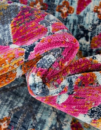 Miniatura 16 de Rugs.com Budapest Collection - Alfombra de área de 9 x 12 pies, color marfil, alfombra de pelo bajo perfecta para salas de estar, comedores grandes