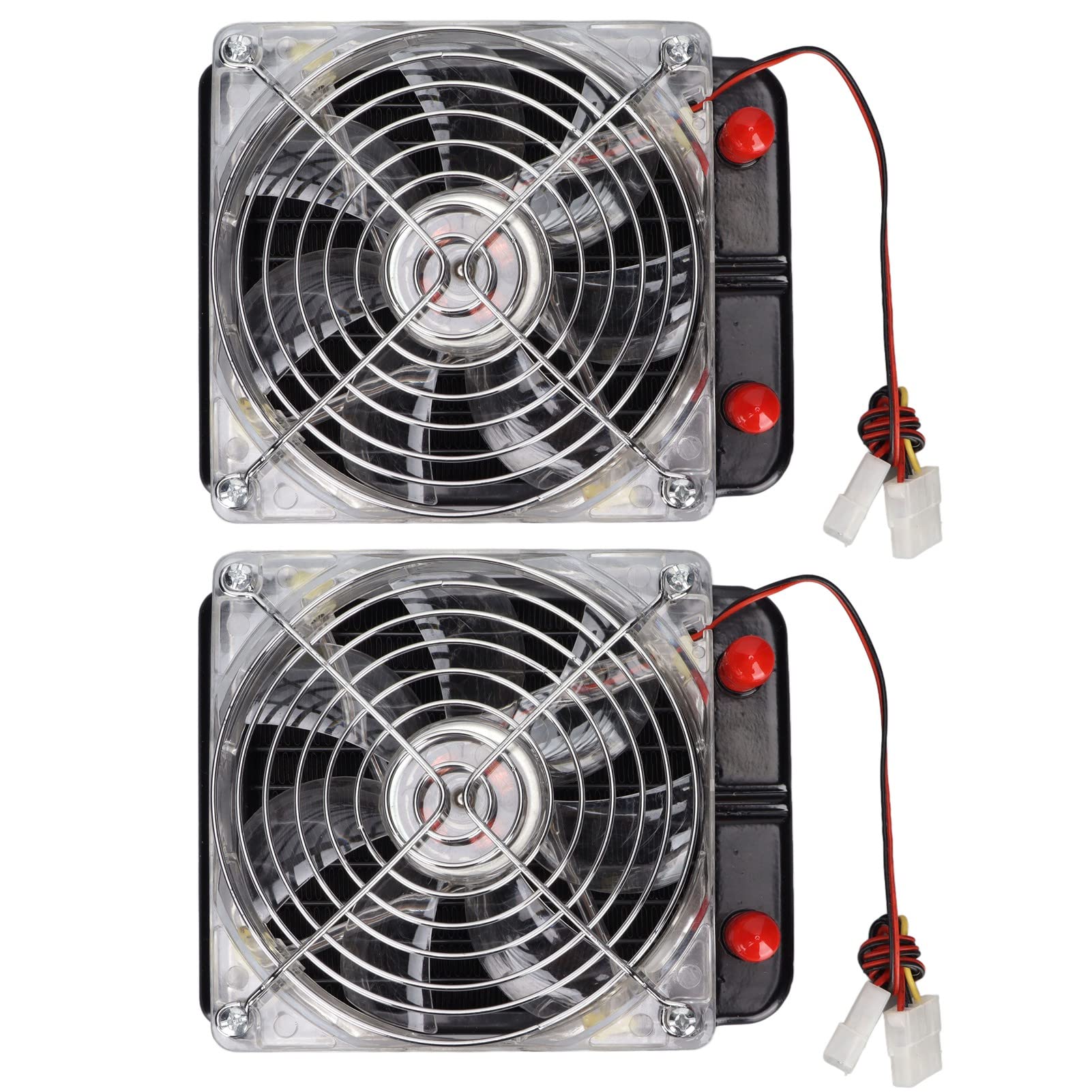 Bewinner Kit de Refrigeración Líquida para PC DIY, Bomba S600, Depósito de Cilindro de 140 Mm, Bloque de Agua GPU para Radiador de 120 Mm, Kit de Enfriador de CPU con 10 Tubos y Ventilador
