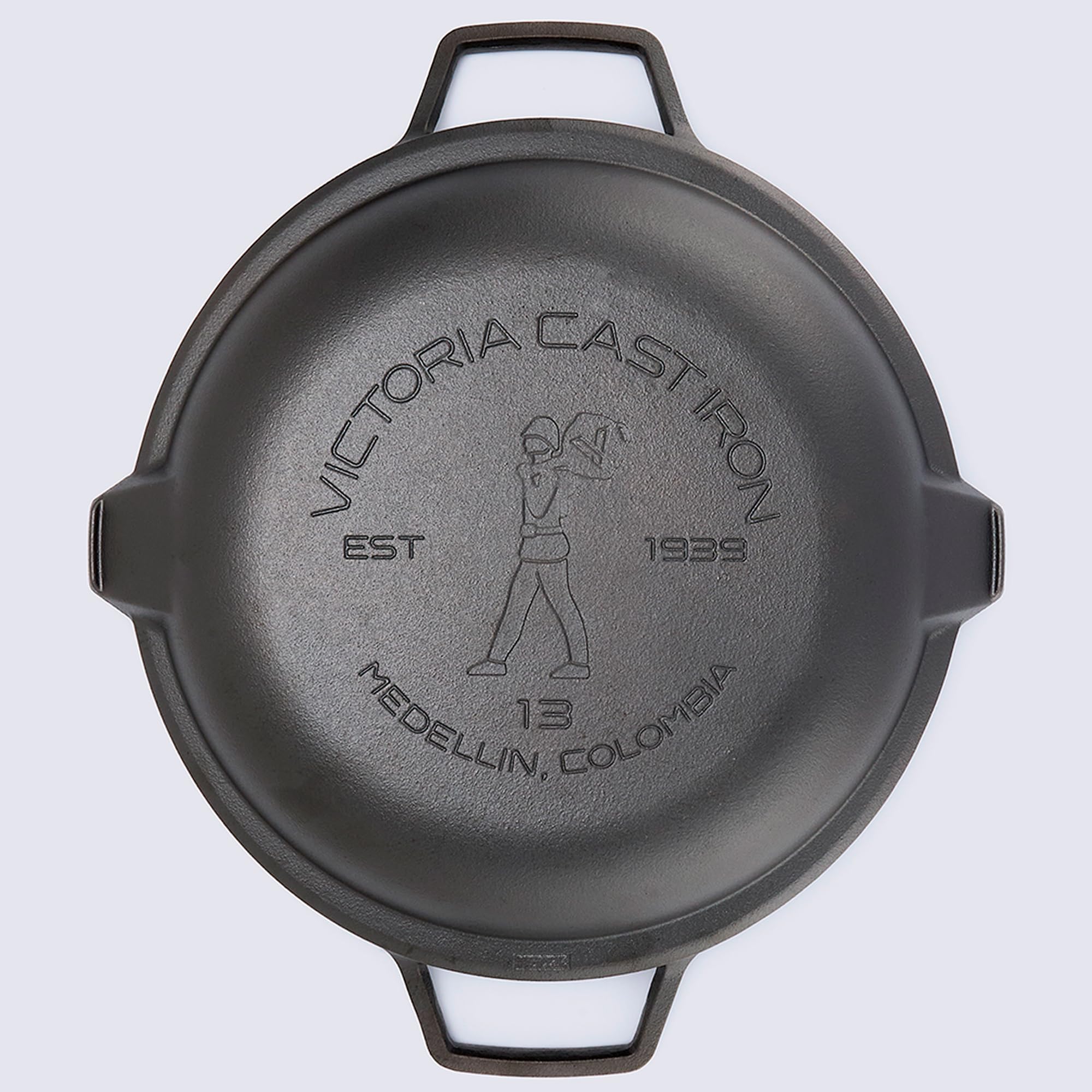 VICTORIA Sartén Paellera Hierro Fundido Curado Signature Classic 33cm