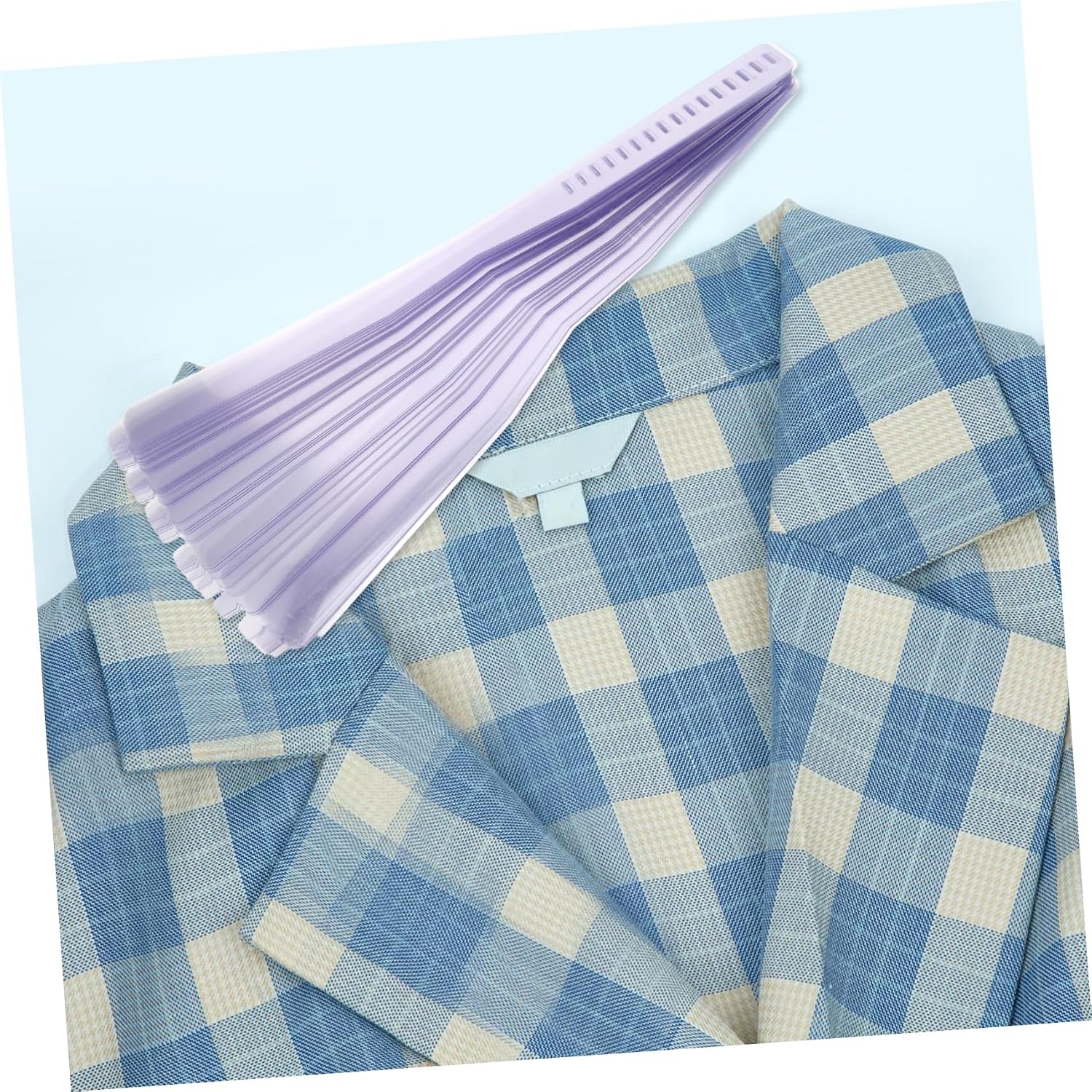 100pcs Plastic Collar Stays for Dress Shirts Support for Men's Collars Easy to Use Discreet Design Appearance for Work Attire