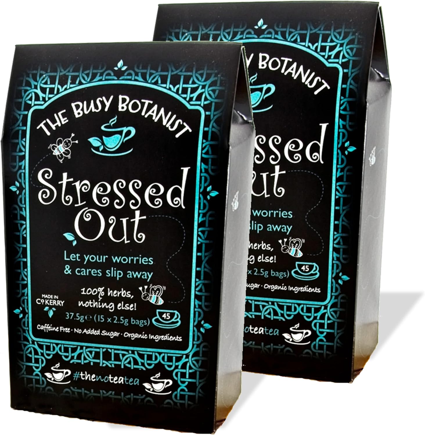 Stressed Out Herbal Tea with Valerian Root, Camomile and Ashwagandha