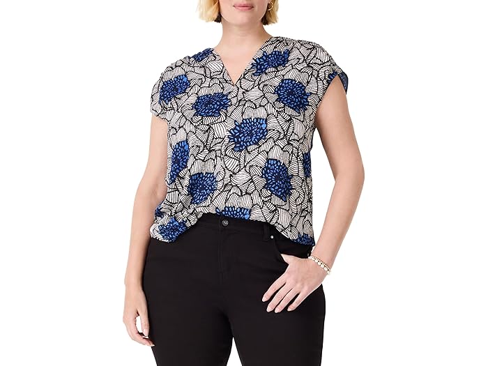 Plus Size Petal Bloom Top - Image 1