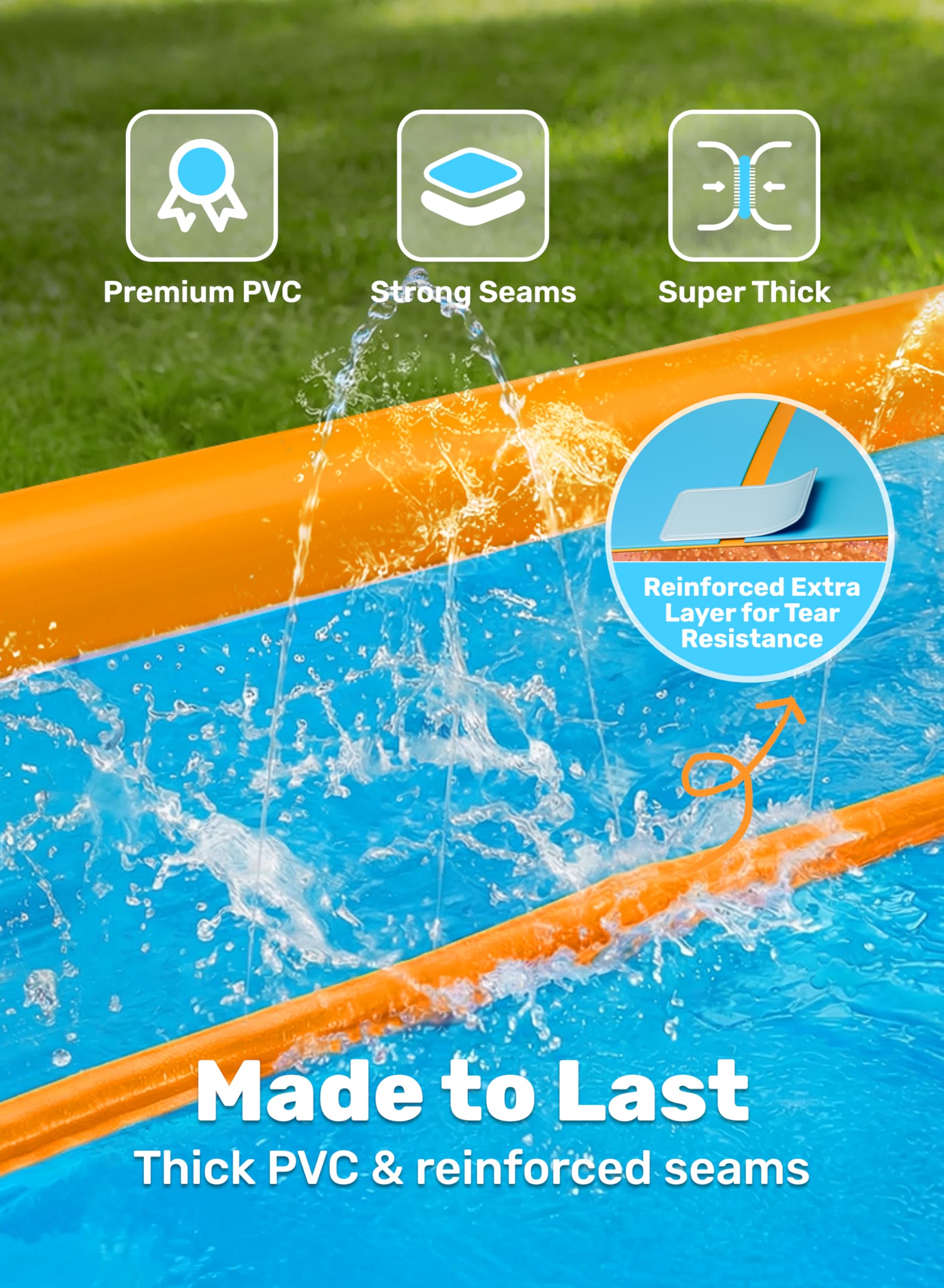 Sloosh Lawn Water Slide