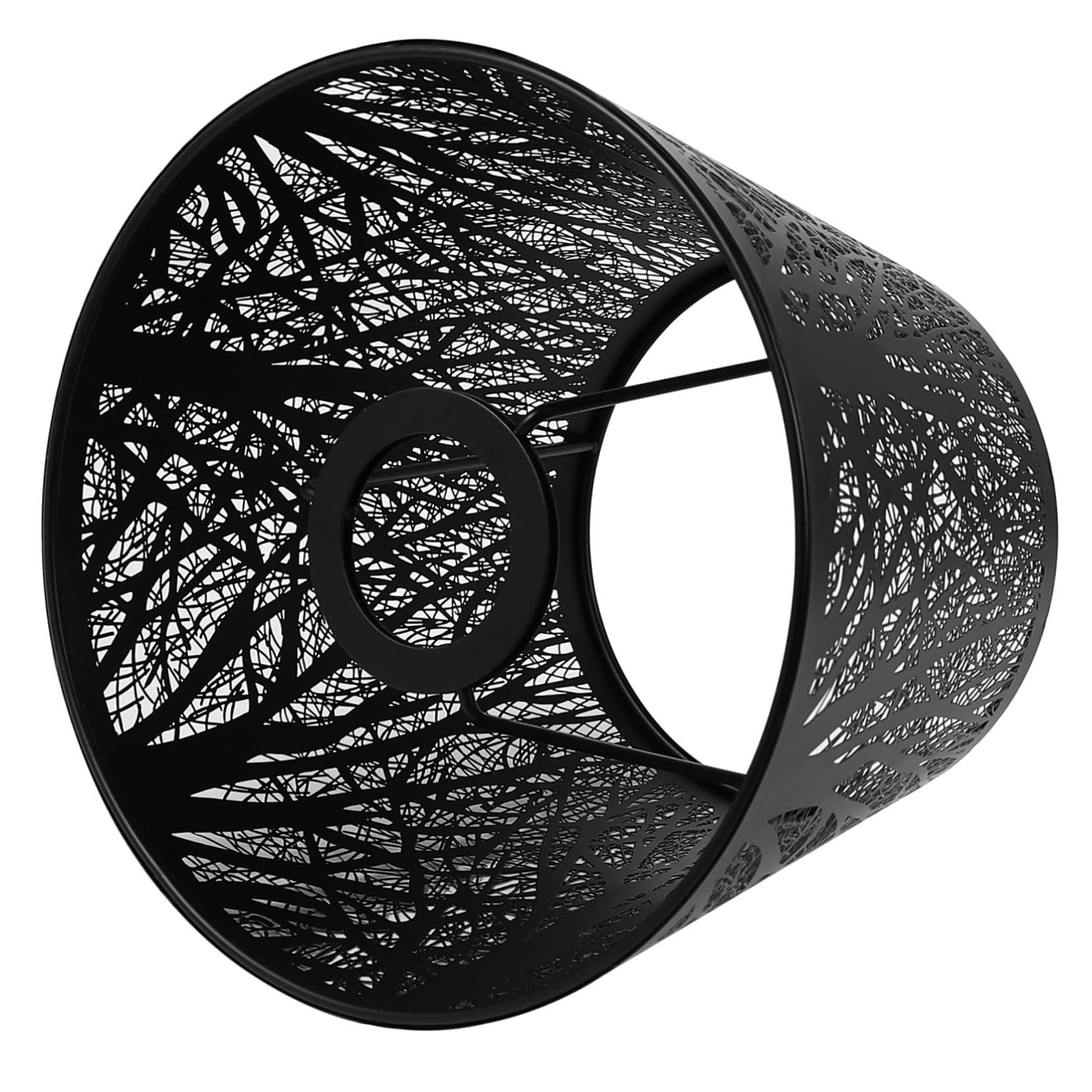 Alzaluce per Paralume in Metallo | Lampada da Tavolo E27 Design