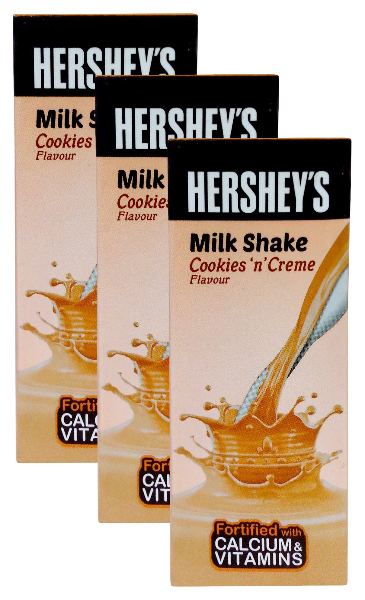 Hypercity Combo - Hershey’s Milkshake Cookies N Cream, 200ml (Pack of 3) Promo Pack-image-47