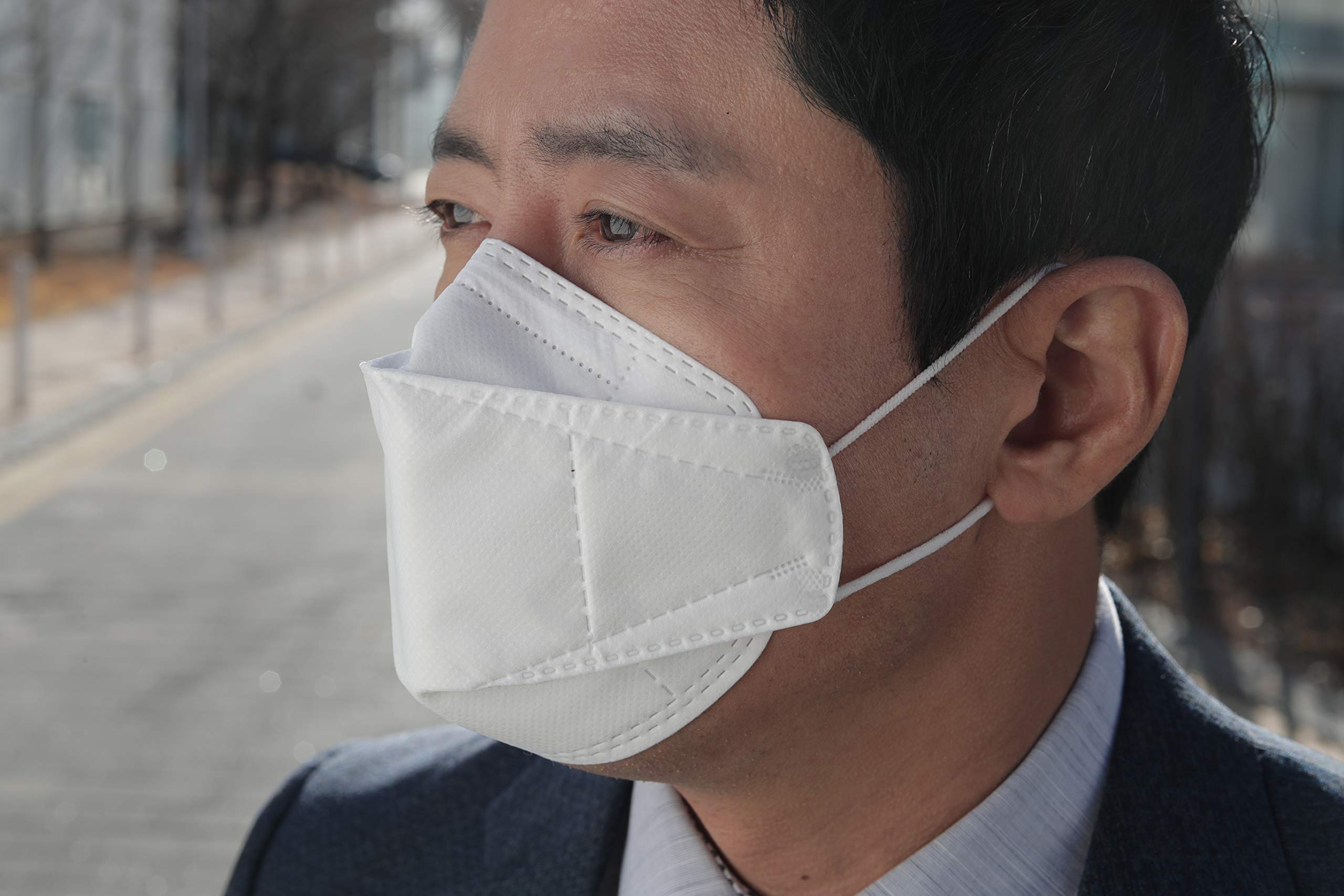 Higieniczna maska, 4-krotna struktura filtra, wyprodukowana w Korei, 30 sztuk