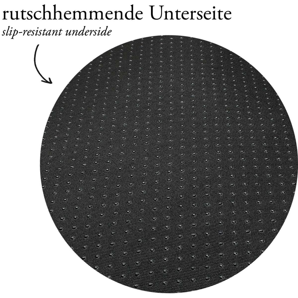 HUNTER Orthopädisches/Ergonomisches Hundekissen Merida mit Memoryschaum, Kann eine gelenk- und rückenschonende Haltung unterstützen; Rutschhemmende Unterseite, Farbe: anthrazit, Größe: L