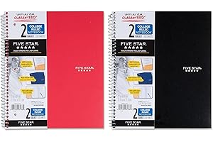 2 Subject College Ruled Notebook 8.5 x 11