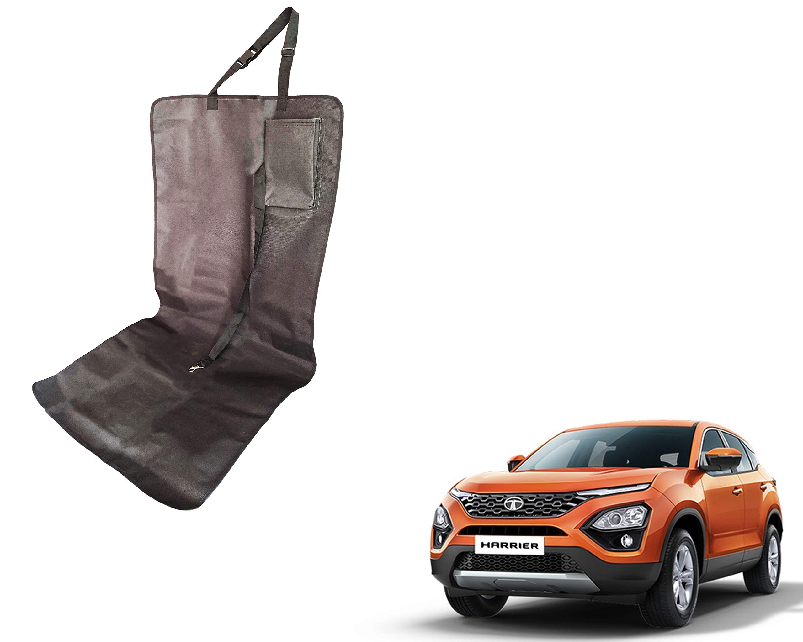 WolkomHome Waterproof Pet Dog cat Puppy Car Seat Protector pet Cover with Pocket & Dog Harness for Tata Harrier 2019 (B08RWPPLQJ) Amazon Price History, Amazon Price Tracker