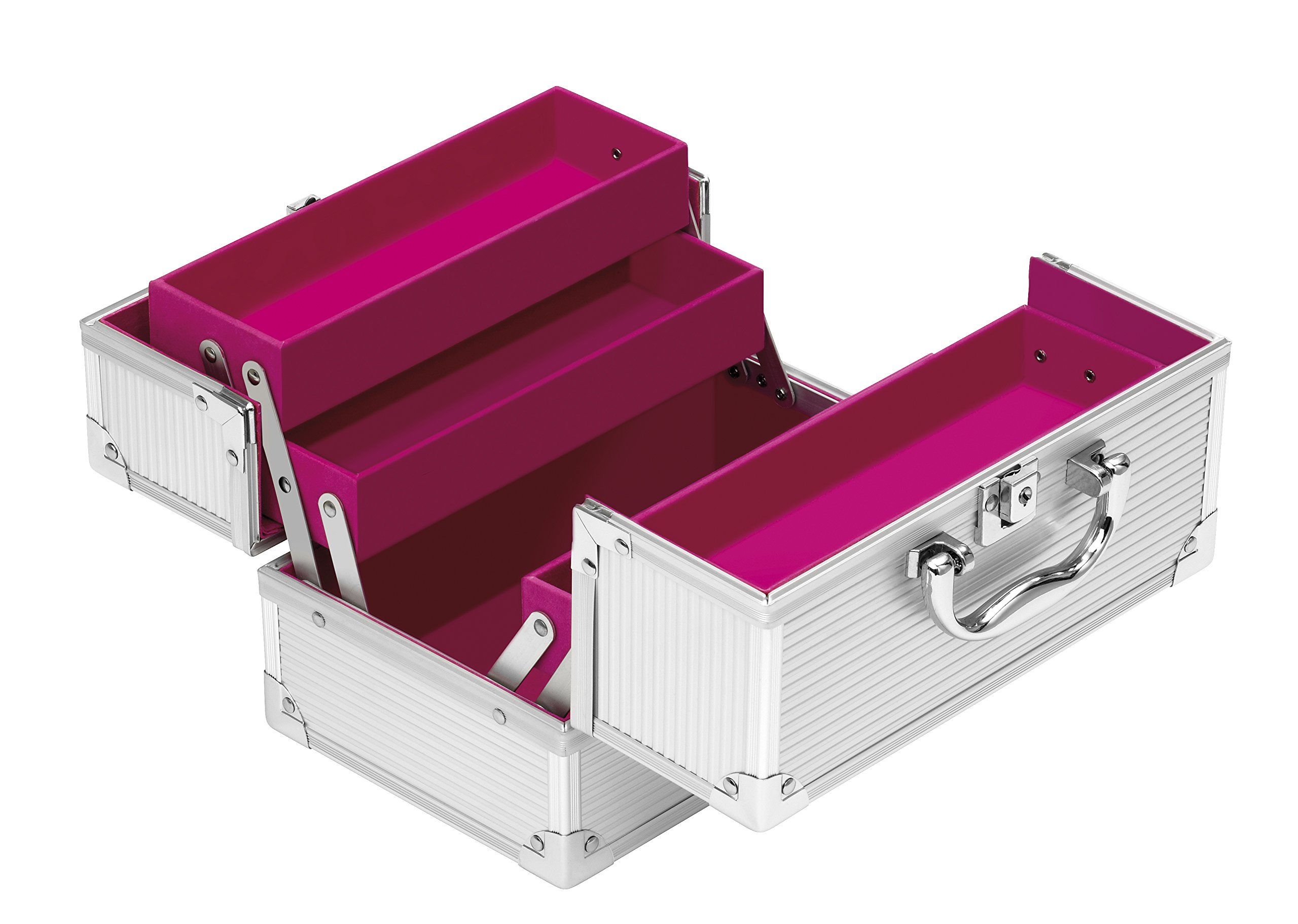 Clauss Cosmetic Case, Silver