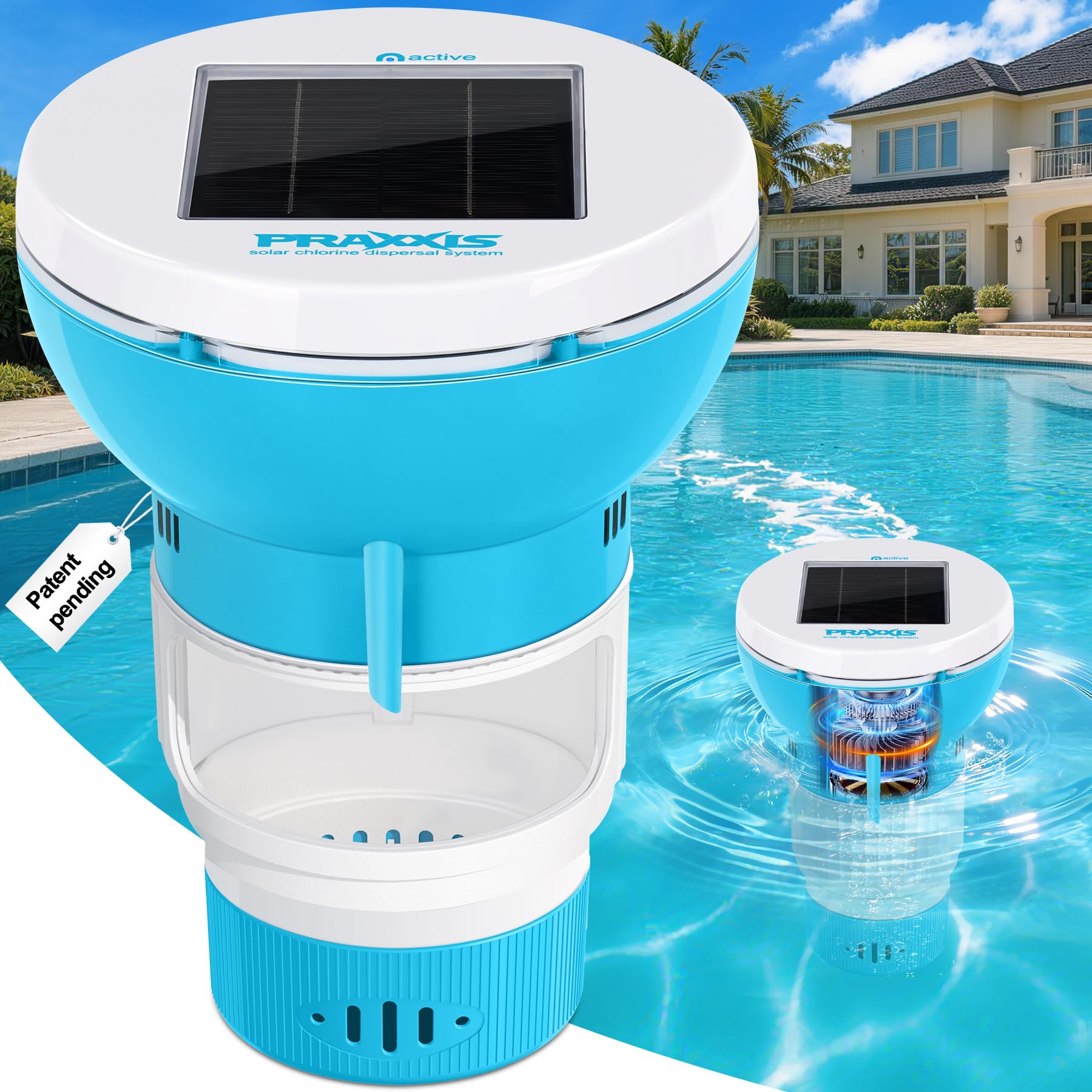 10% Off PRAXXIS Solar Chlorine Floater for Pools
