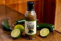 Vista 4 de SOUTH SHORE SAUCE Salsa picante gourmet SALSA VERDE suave picante con jalapeños sin gluten, dulce fresco y refrescante, sabor de una sola porción