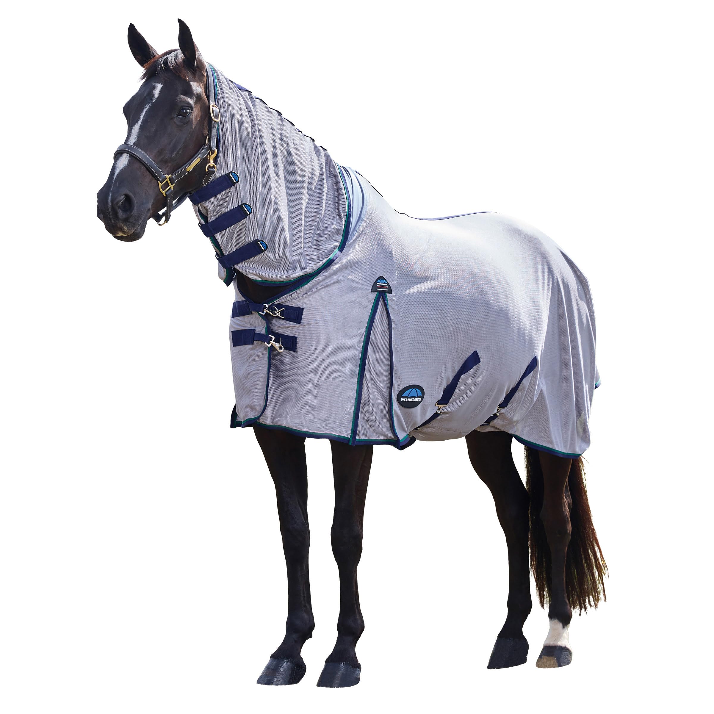 WeatherBeeta ComFiTec Zephyr Fly Sheet Combo, Grey/Navy/Forest Green, 6'9